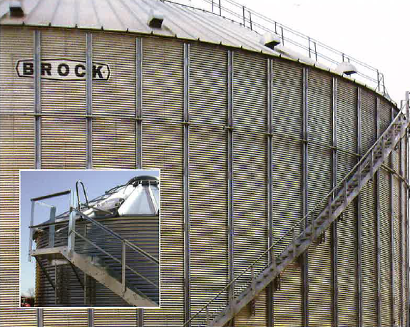Brock Bin Stairs For Grain Bins